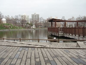旭川の憩の場所「常盤公園」